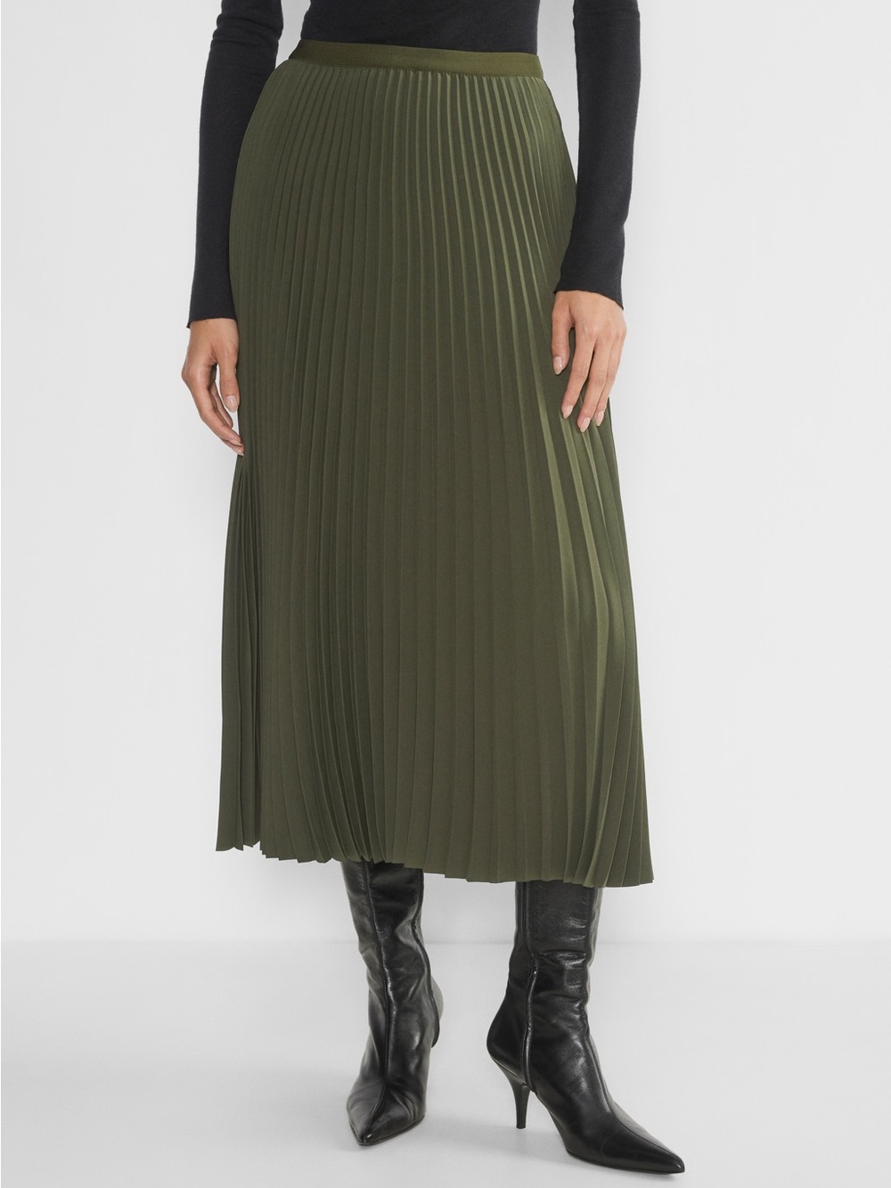 Aritzia Babaton Acclaim Midi Skirt